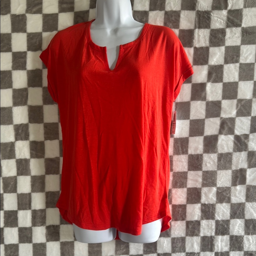 Old Navy Ribbed Nit V Neck Top Size M/ Medium NWT